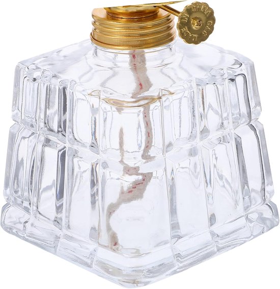 Vintage Grote Glazen Kerosinelamp met Winddichte Bescherming Retro Hangende Olielamp voor Binnenverlichting Buitenfeestjes Betrouwbare Noodverlichting Sfeervolle Zachte Gloed — afbeelding 5