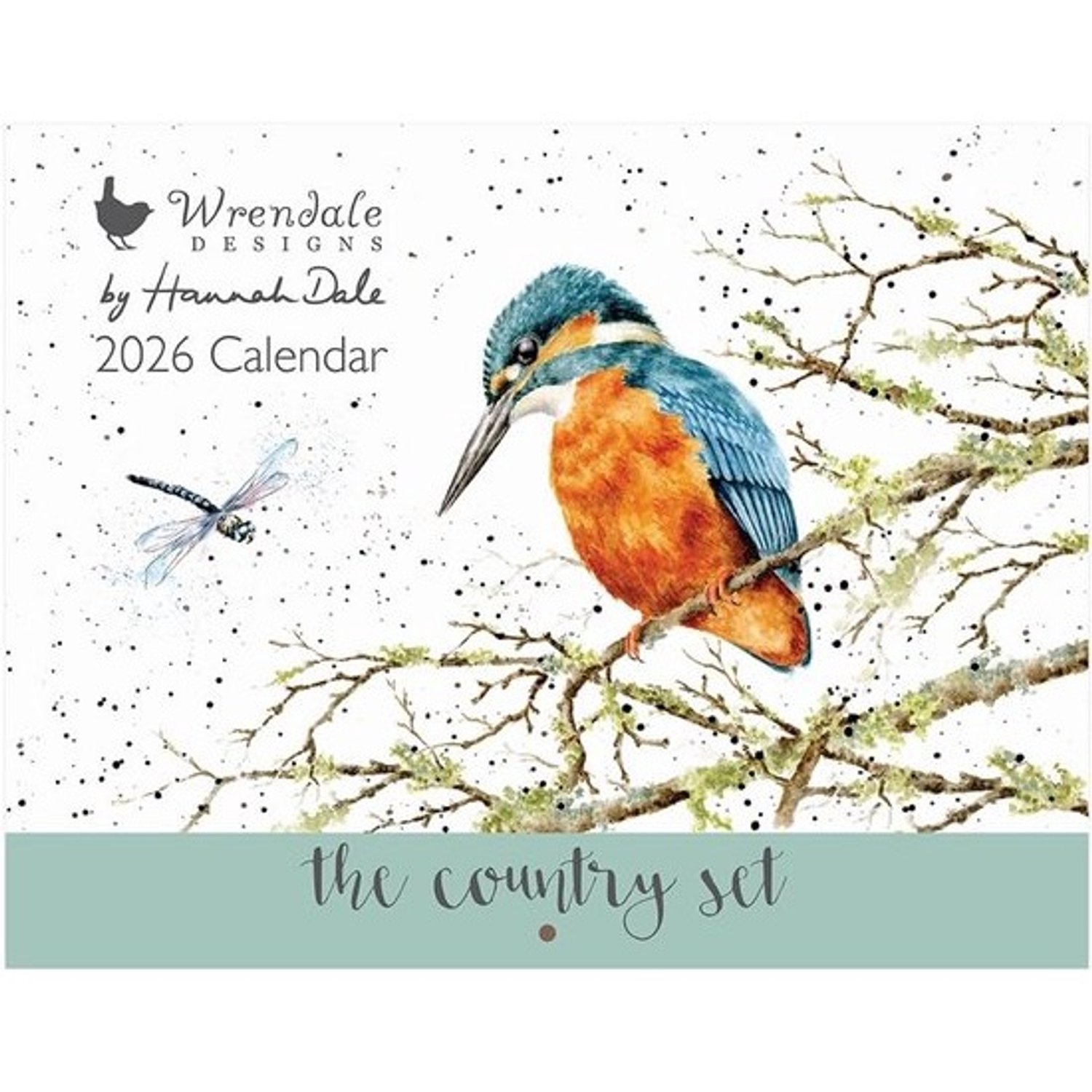 Landschapskalender - 2026 - Groot formaat - Met illustraties en ruimte voor notities