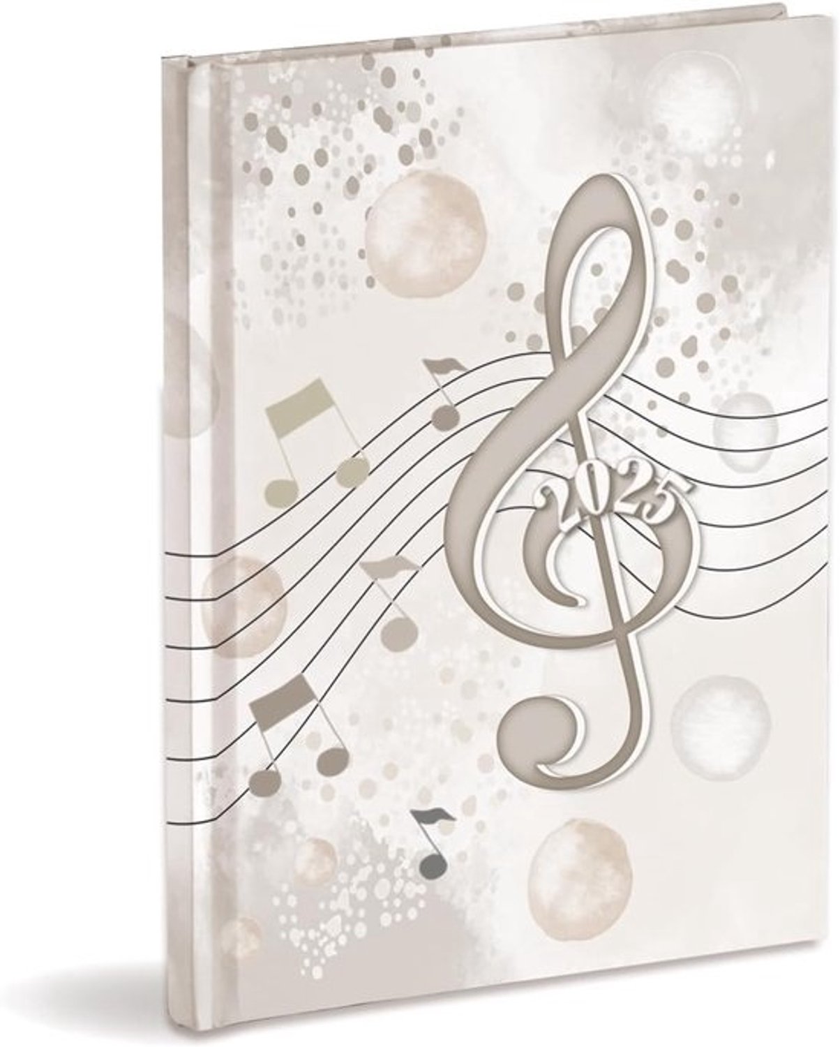 Dagplanner-organizer - Agenda 2025 - Voor het maken van planningen - Harde kaft - 15 x 21 cm - Wit