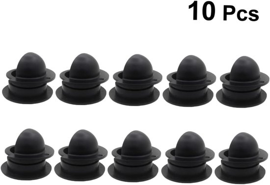 10 Stuks stopcontact voetbal machine bureaubladaccessoires tafelvoetbal vervanging tafelvoetbal binnenkomst gerecht voetbal tafel voetbal automaat doorvoertule Amerikaans voetbal — afbeelding 3