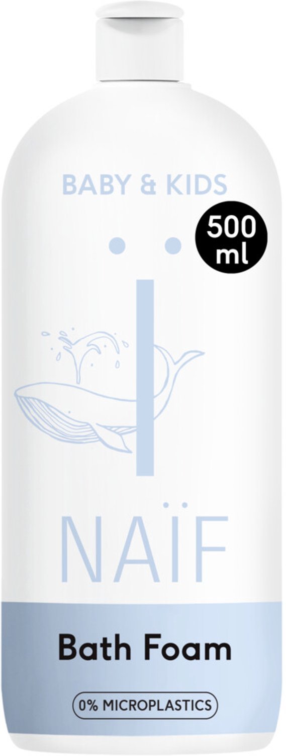 Naif - Baby & Kids Badschuim - 3 x 500 ml - Voordeelverpakking