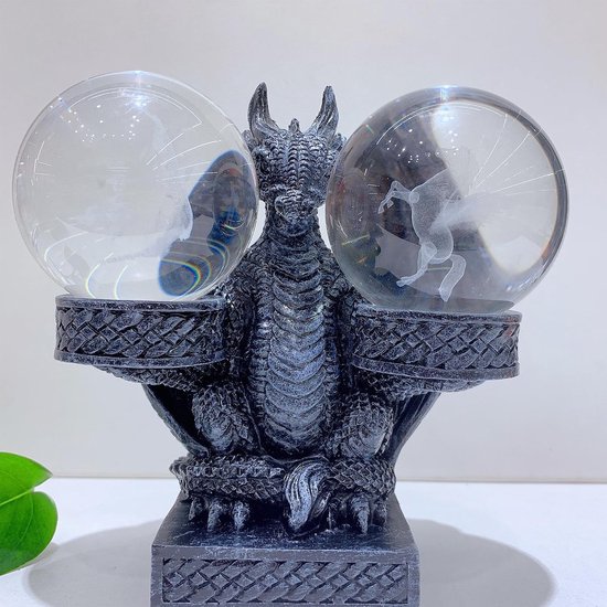 Drakenbeeld, drakenfiguur, drakenfiguren met dubbele standaard voor — afbeelding 3