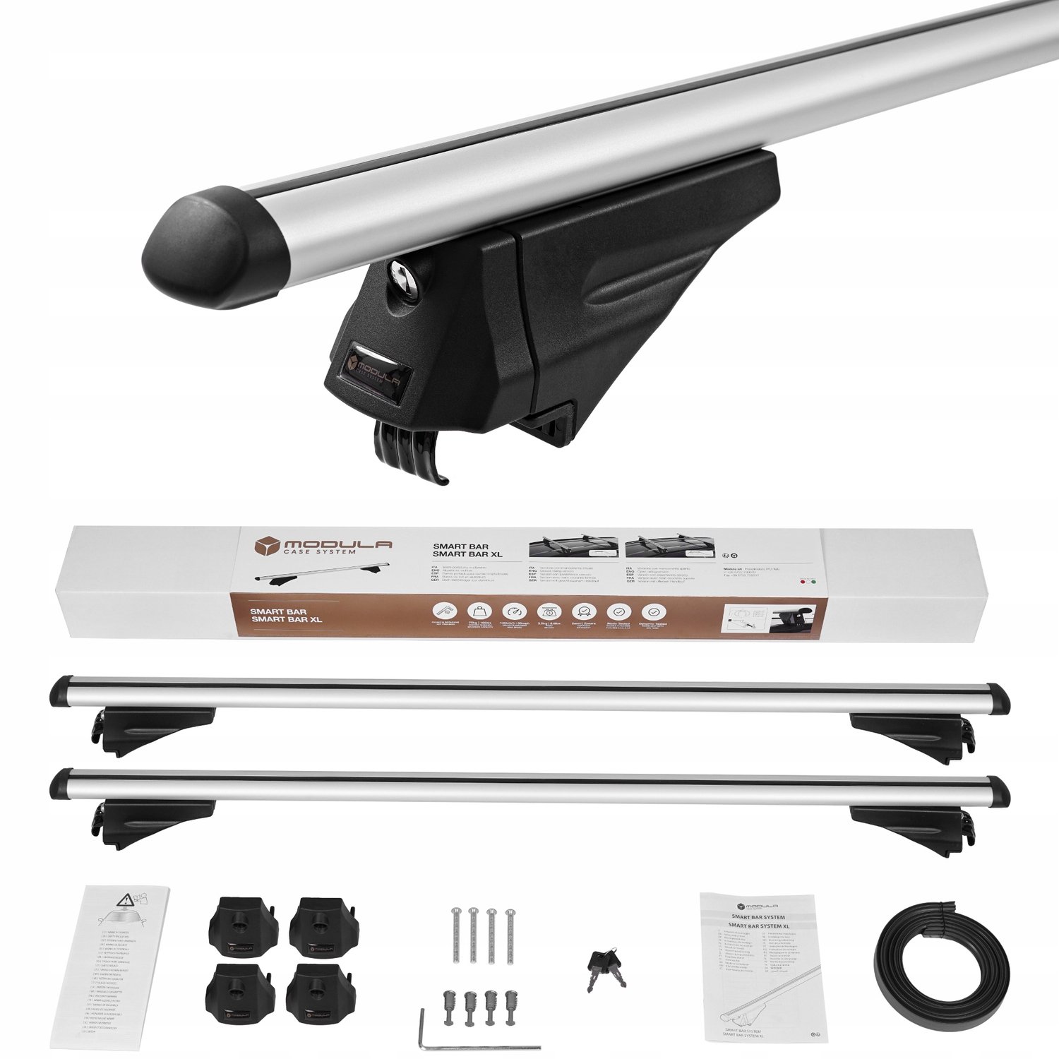 Dakdragers RELINGEN Audi A3 8PA Sportback 2004-2012 - 135cm, 75kg