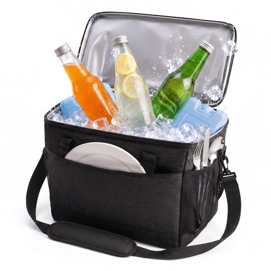 Koeltas - 30 l - zwart — afbeelding 2