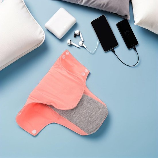 2 Stuks Wasbare Katoenen Incontinentiepads voor Postpartum Herstel Ultra Absorberende Lekvrije Materniteit Inlegkruisjes Herbruikbare Comfortabele Urine-incontinentiebescherming — afbeelding 4