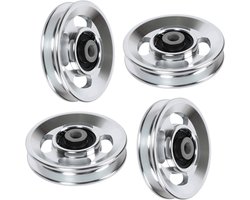 Duurzame Fitness Pulley van Staal voor Touwen tot 7mm - Ideaal voor Gym en Thuisgebruik