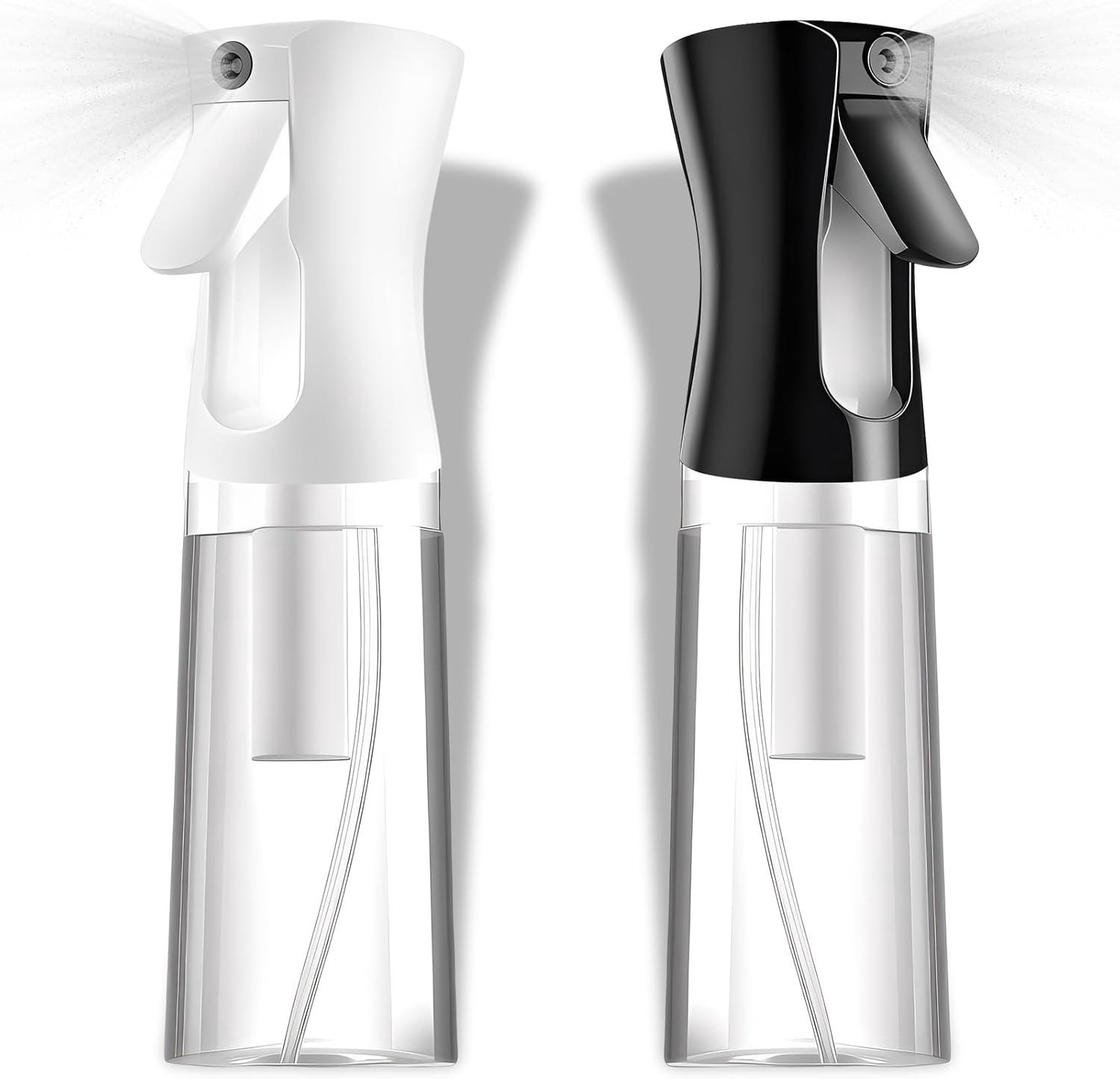 Waterspuitfles - Transparant - 200 ml - Navulbare Fles met Fijne Nevel - Voor Haar, Planten en Huishouden
