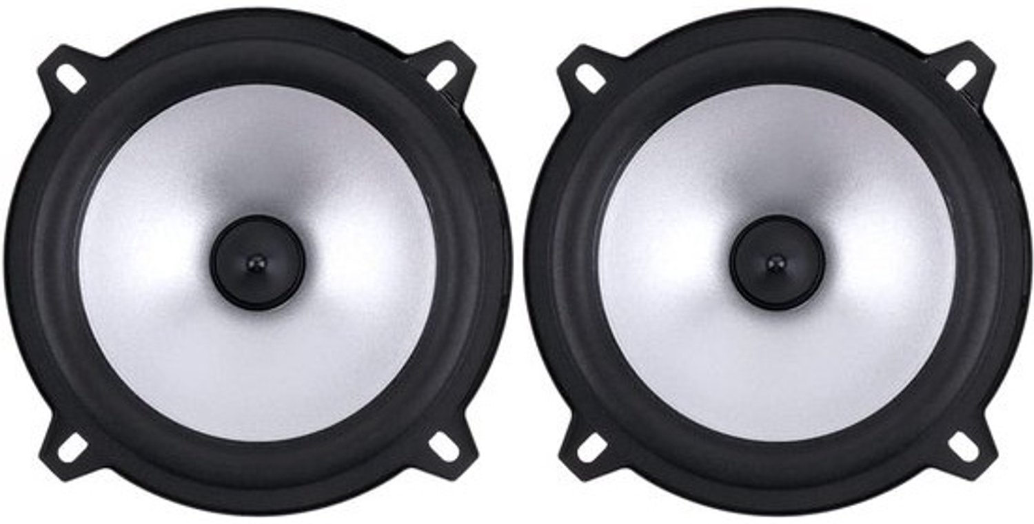 SnelShoppen - 2pcs 60W 5 Inch 2-Weg auto coaxiale hifi speakers - Voor verbeterde geluidskwaliteit, hoog sensitiviteit en dynamiek - Perfect voor Auto Up