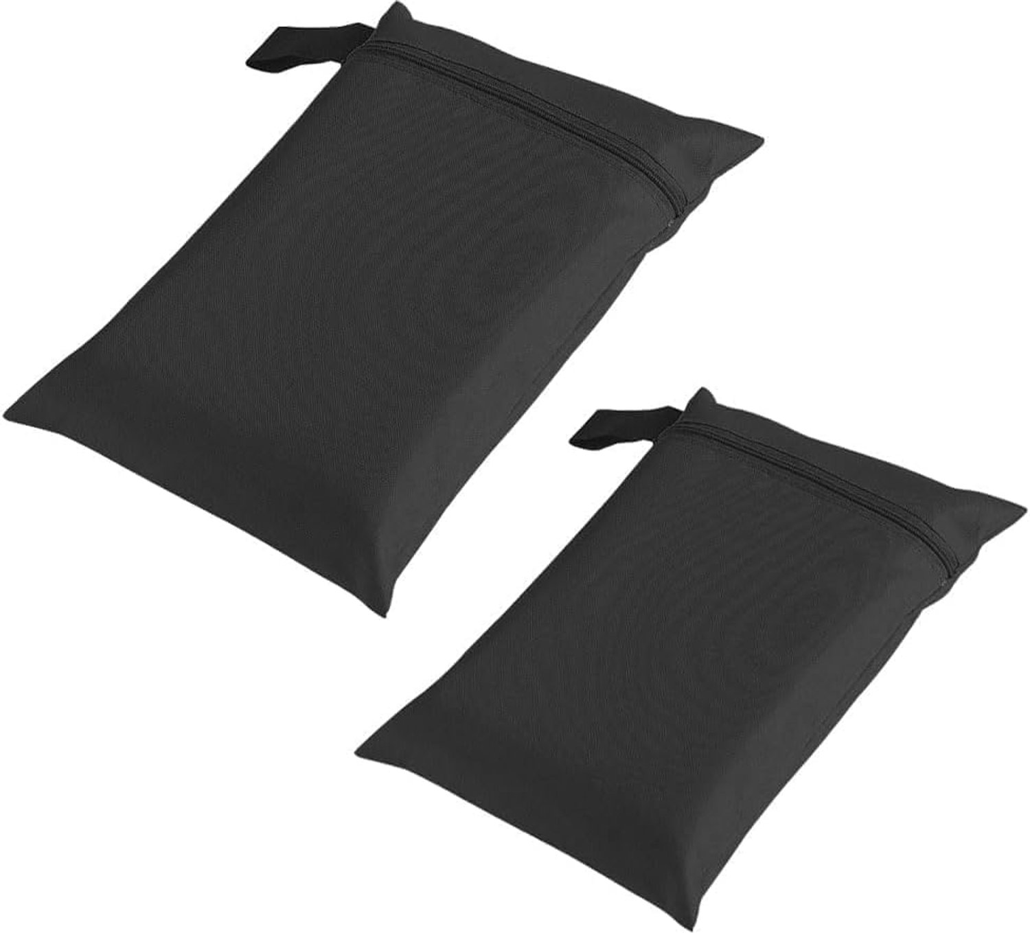 Natte droge zakken, 2 stuks waterdichte organizer met handvat en rits, herbruikbare reiswaszak - wasbare stoffen luiertassen yogatas om te zwemmen, sportschool, maten 20 x 30 cm en 25 x 38 cm