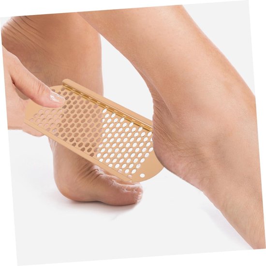 2 Stuks Delige Voetrasp voor Dode Huid met Dubbelzijdig Schurend Oppervlak Comfortabele Handgreep Duurzame Materialen Compact voor Pedicure Reizen Effectieve Eeltverwijderaar — afbeelding 2