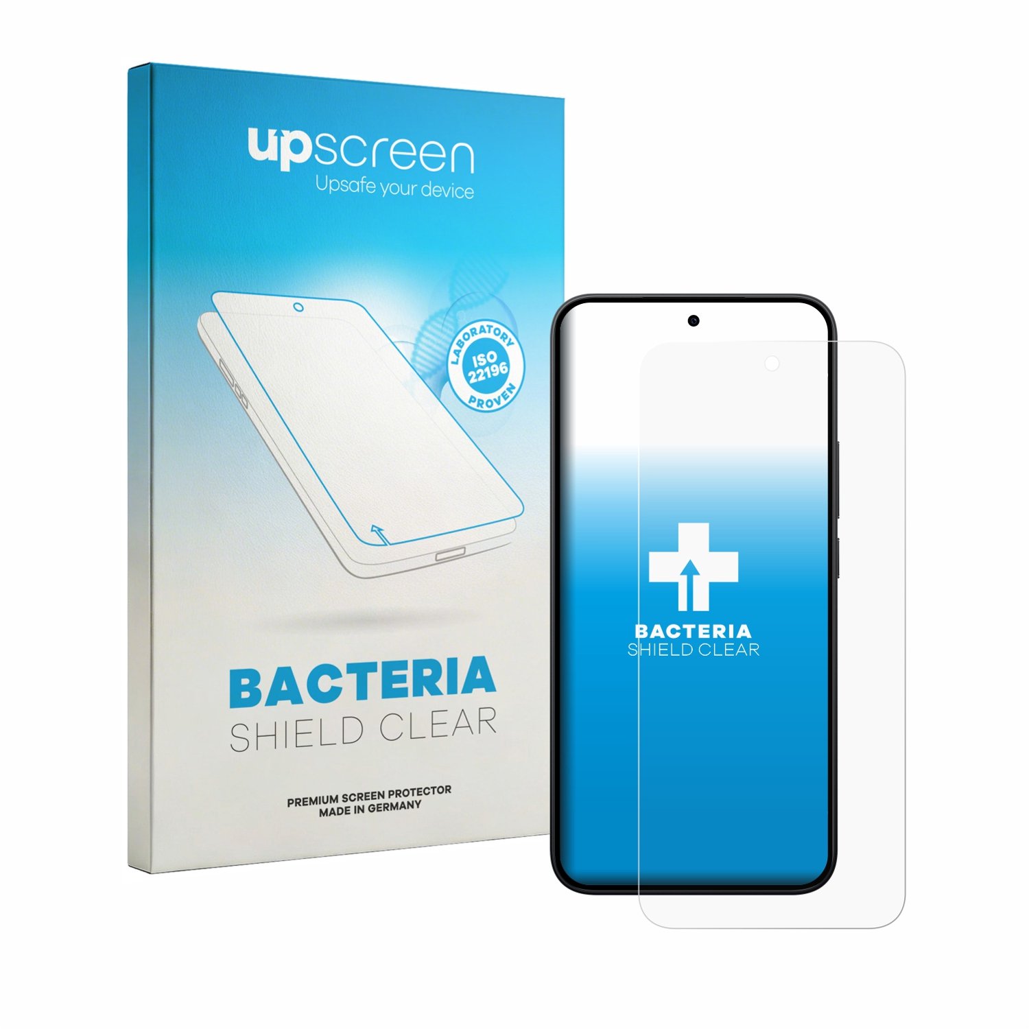 upscreen - Screenprotector voor Xiaomi Redmi Note 17 Pro 5G - Folie Beschermfolie transparant antibacterieel