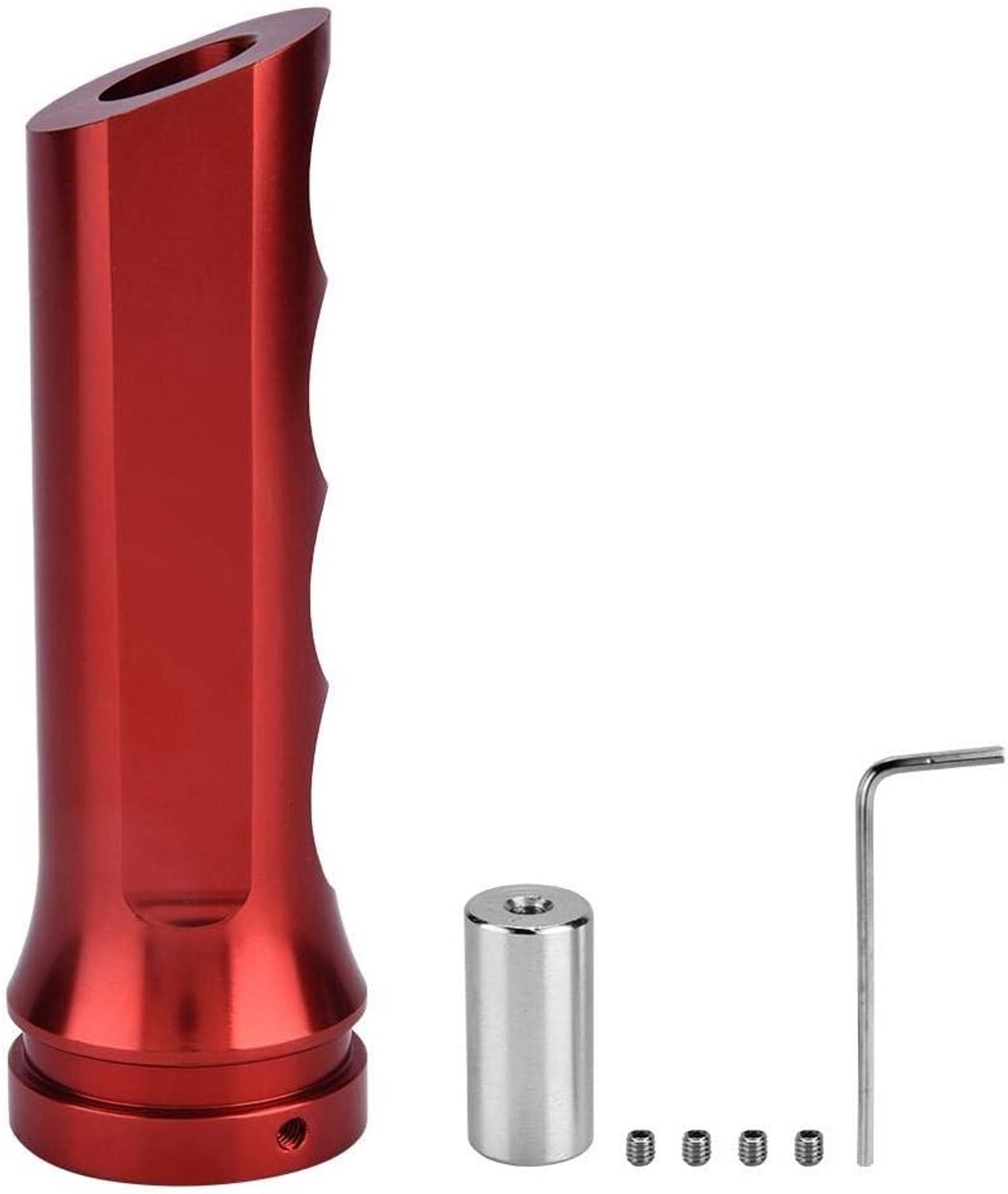 Auto Handrem Cover, Universele Auto Auto Aluminium Handrem Cover Handrem Protector Cover Handrem Sleeve Interieur Decoratie (Rood)