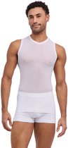 FALKE Ultralight Cool sneldrogend functioneel materiaal mouwloze functioneel shirt heren wit - maat XXL