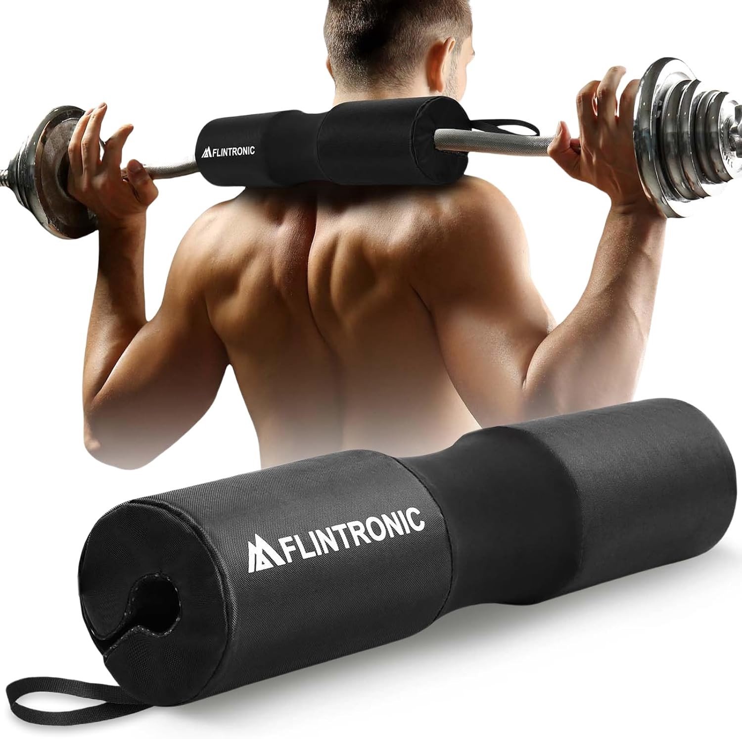 Extra Dikke Halter Kussen voor Comfort bij Hip Thrusts, Squats en Gewichtheffen - Bescherming voor Nek en Schouders
