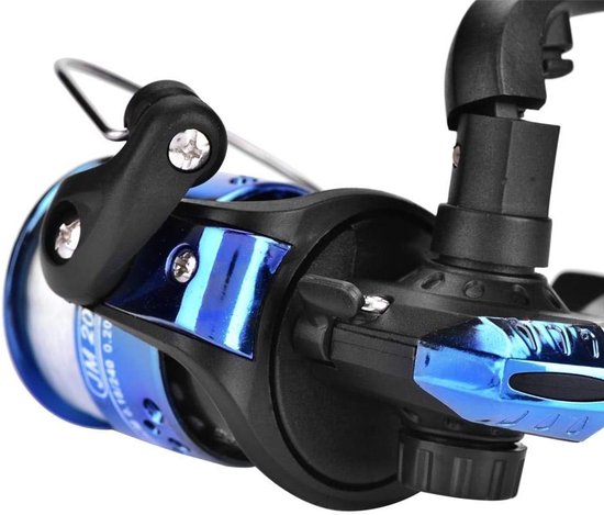 Lichte Spinning Reel voor Zoetwatervissen met 3 Lagertjes en Antislip Handvat - Ideaal voor Vissers en Reparatietools — afbeelding 4
