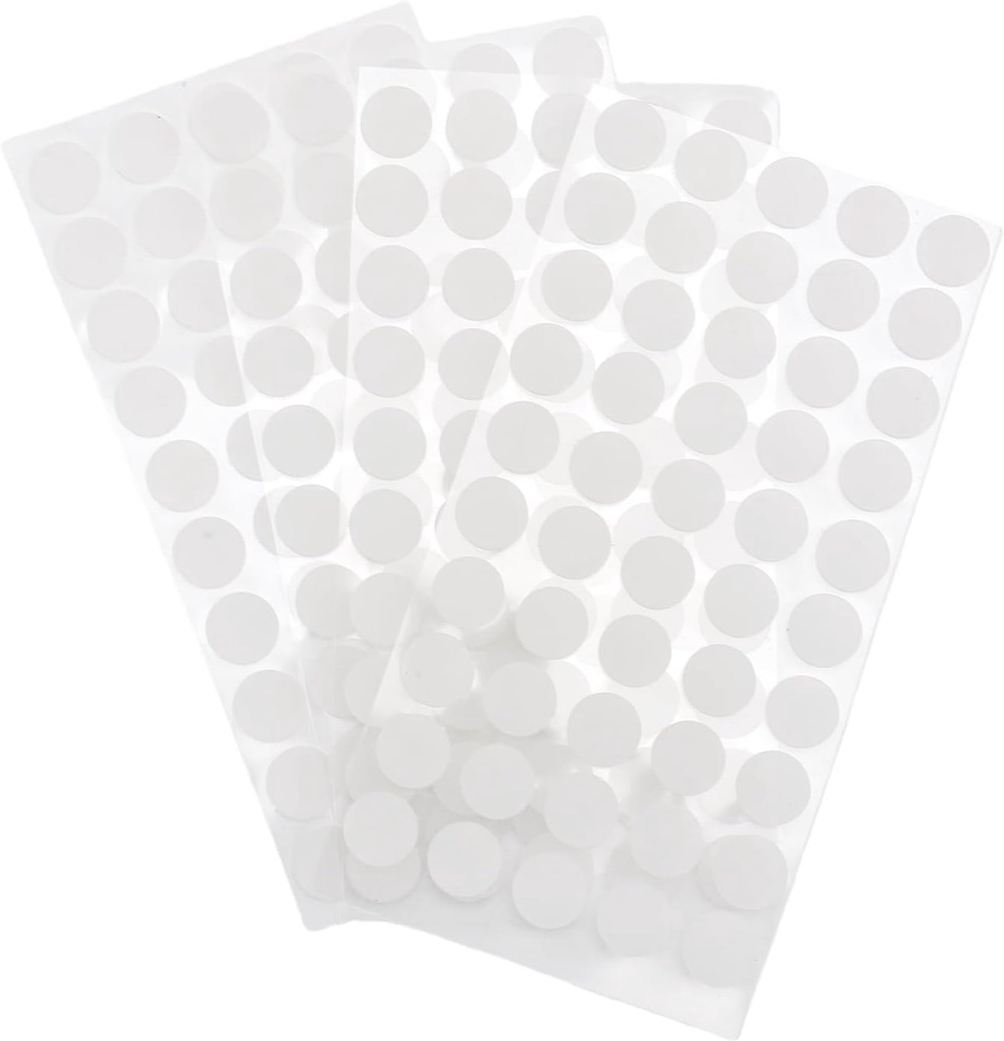 Asixxsix 500 Stuks Glazen Tafelblad Anti-slip Pad, 10x1mm Zelfklevende Glazen Tafelblad Bumpers Stippen, Siliconen Onder Bril Meubelpad, Tafelbeschermer