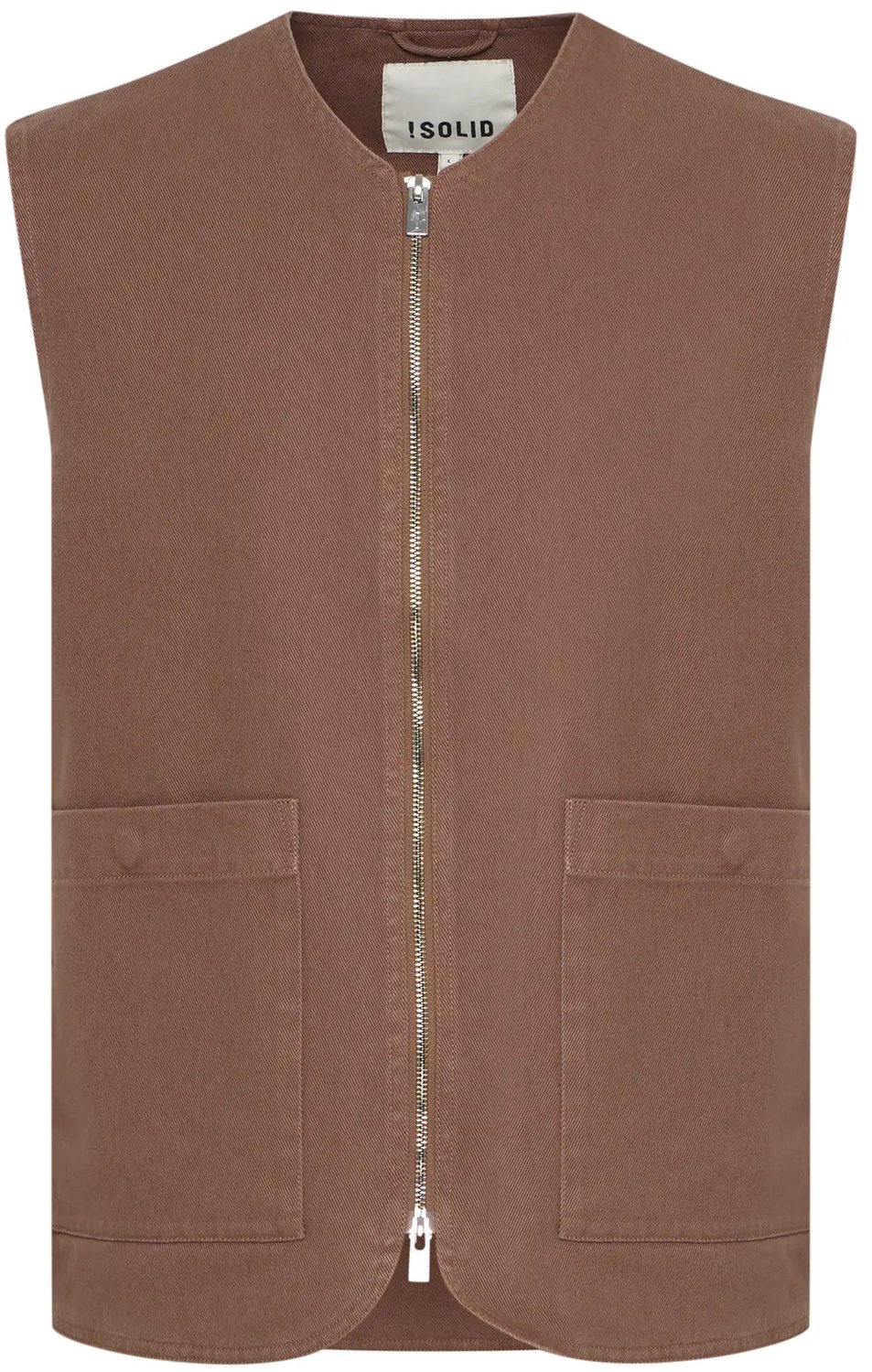 Mouwloos jasje Solid SDOak Acorn