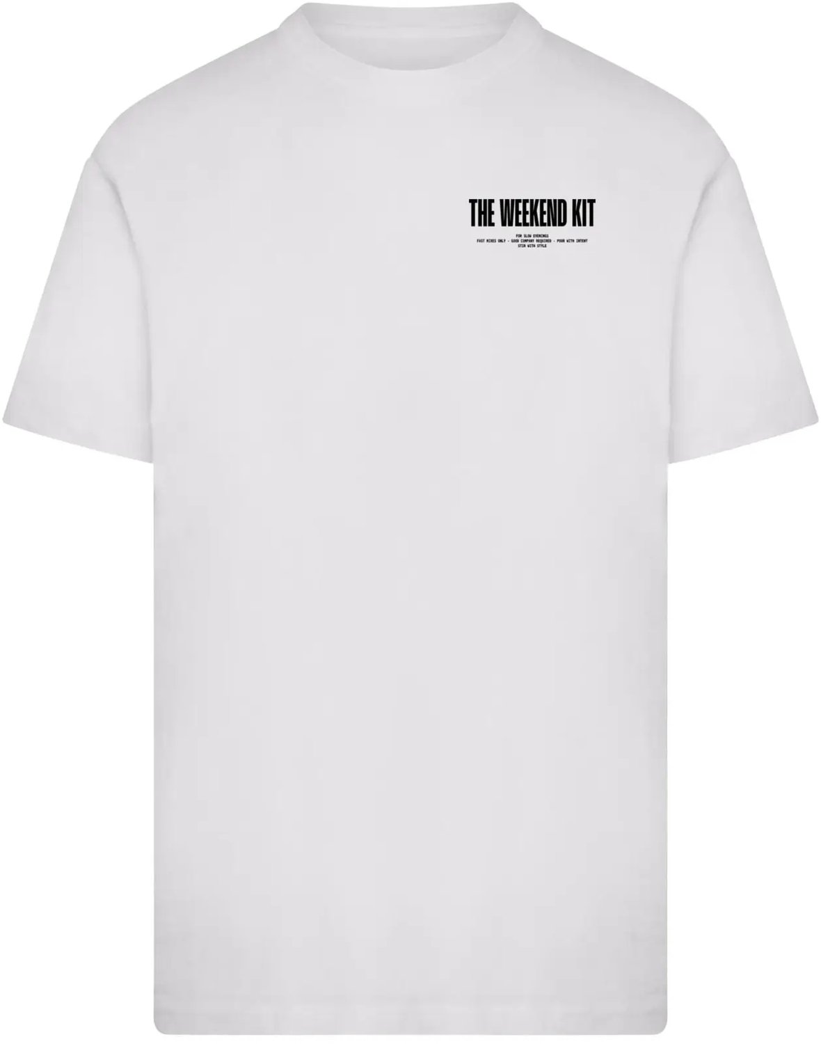 T-shirt dames Mister Tee The Weekend Kit Wit