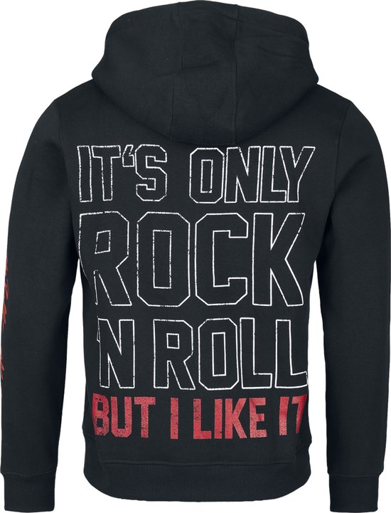 The Rolling Stones Fool To Cry Heren Vest met capuchon - zwart - XXL