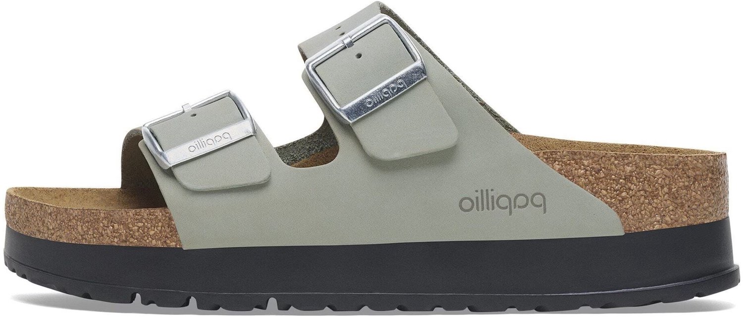 Slippers Birkenstock Arizona Platf Fashion Wear Vrouwen Groen