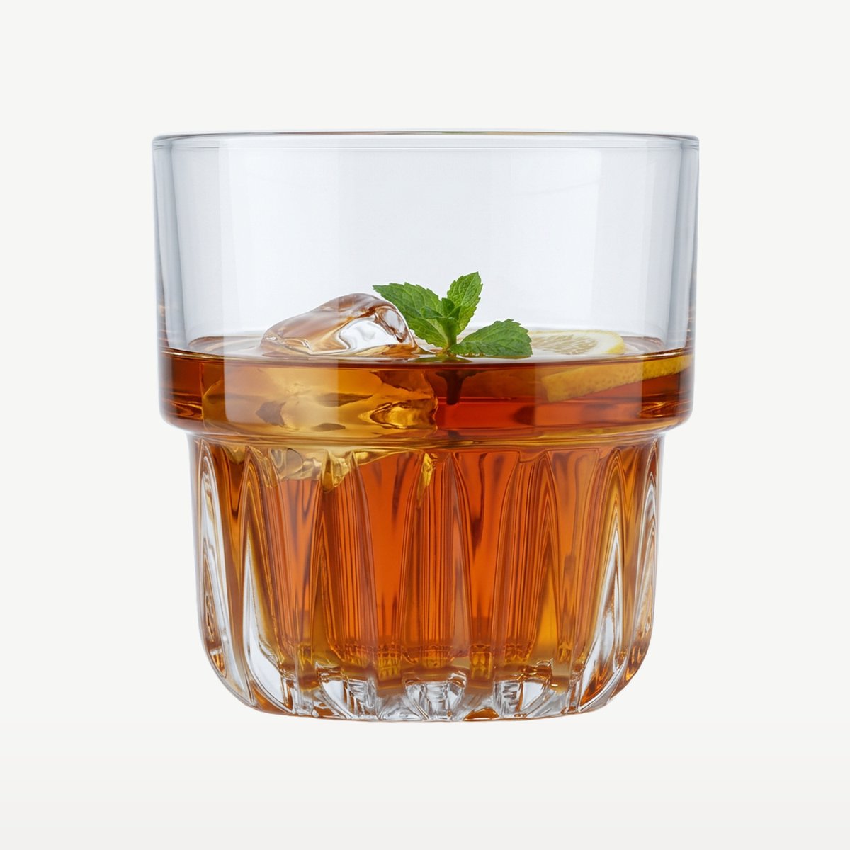 Onis Summit Tumblers 20 cl / 200 ml | Set van 12 Stuks | Stapelbare Drinkglazen | Gehard glas | Vaatwasserbestendig | Voor Thuis en Horeca