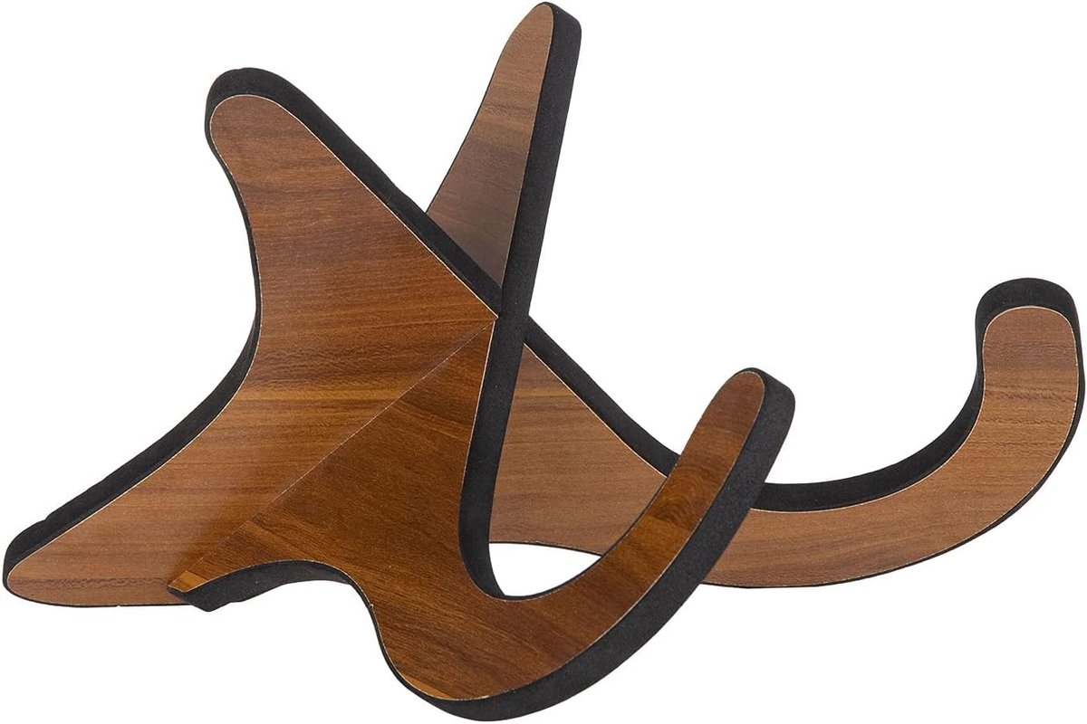 zalati Gitaar Stand Houten Ukulele Stand Afneembare Opvouwbare Draagbare Gemakkelijk Te Dragen Gebruik Voor Instrument - X-Vorm