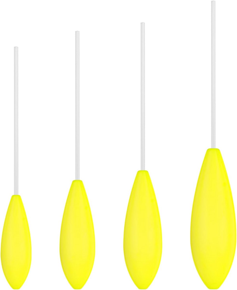 Sbirolino Poseerset, 4 stuks, 5-30 g, zinken/drijven/langzaam zinkende sleeppose voor forelaas zoals foreldeeg en forellepels