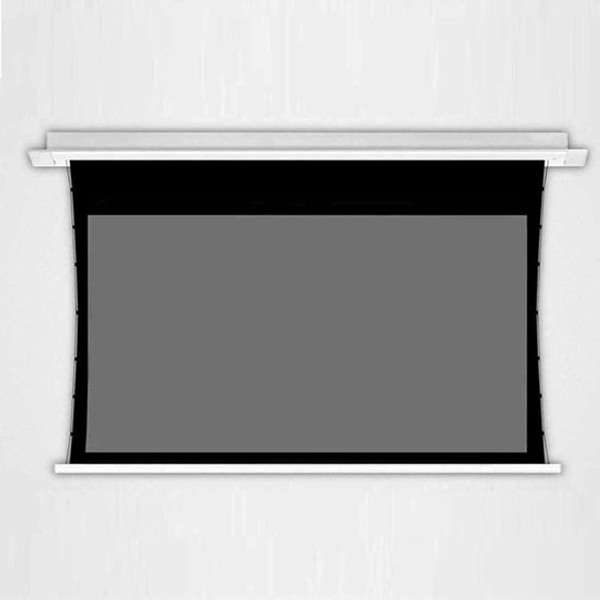 Projectiescherm Gemotoriseerd - Elektrisch Scherm Neerklapbaar - Films Kijken - Hoogreflecterende Coating - 72 inch - Zilver