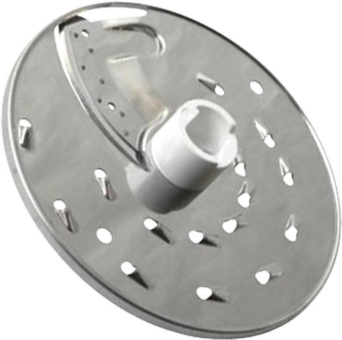 Hakschijf Keukenmachine - Snijschijf Hakmolen - Voedsel Bereiden - Origineel Onderdeel - E4/R4 - Zilver