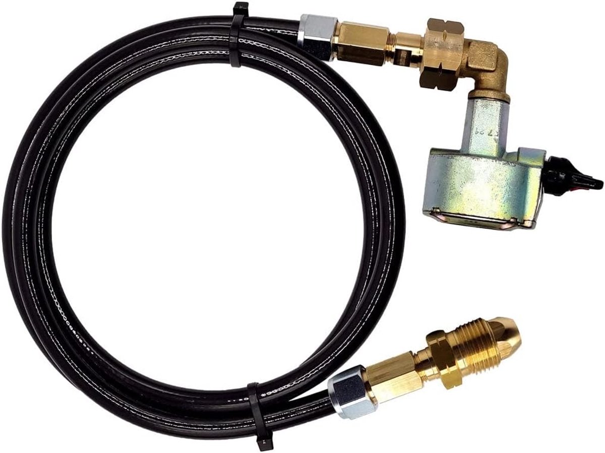 27mm Clip Op Adapter Gasfles Filler Set Met UK POL Gas Fles Adapter Voor Vullen Lege Gasflessen 2 Meter