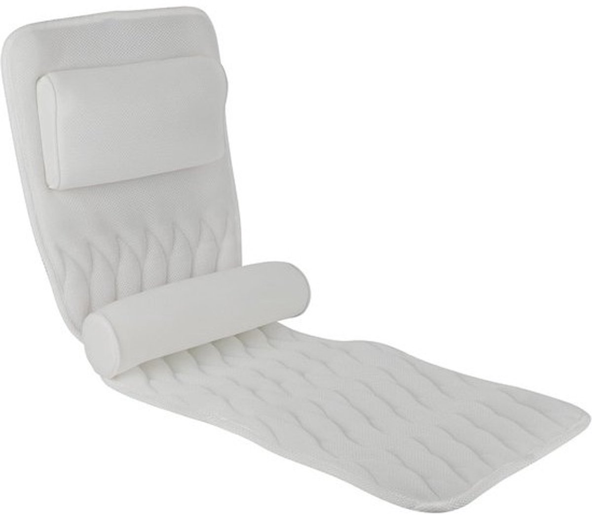 Luxe Volledig Lichaams Badkussen met Hoofdsteun en Antislip