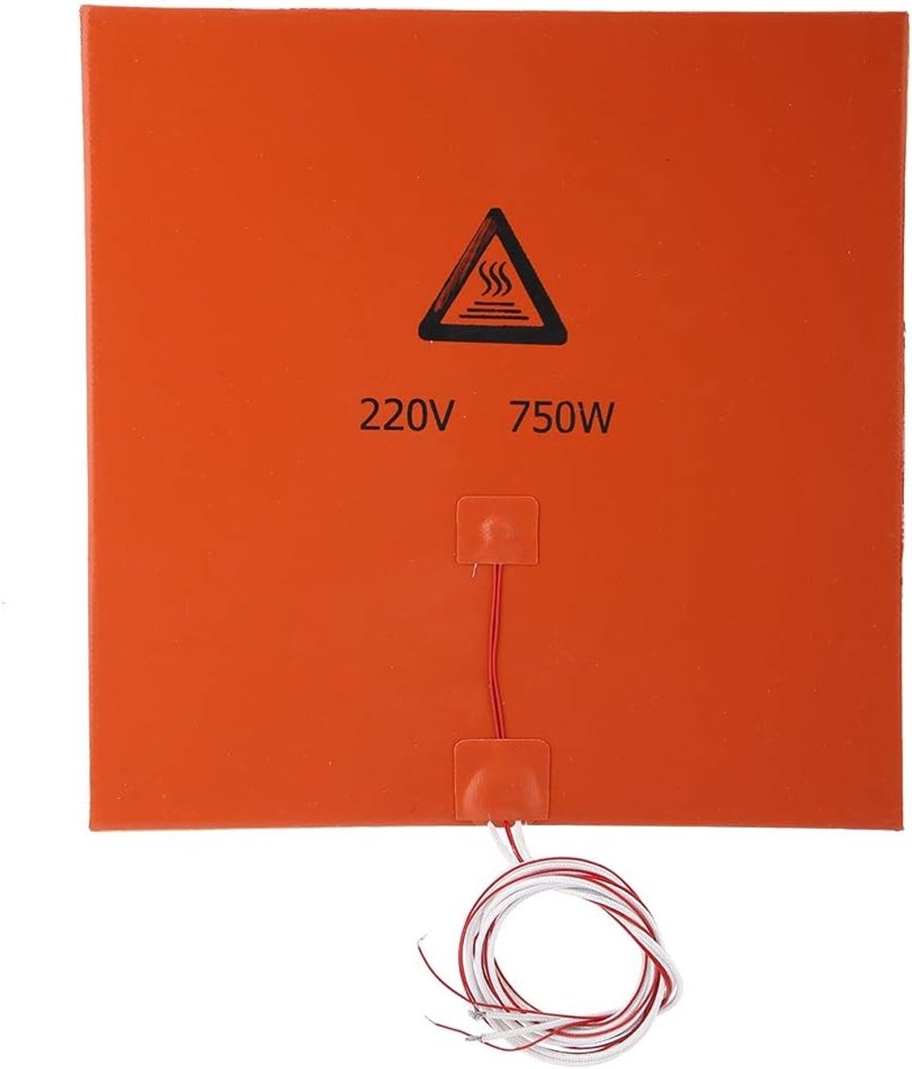 Dailygoods- Verwarmingskussen 220V 750W - Siliconen - Hoge thermische efficiëntie - Zelfklevend - Snelle verwarmingssnelheid - Lange levensduur - Verw