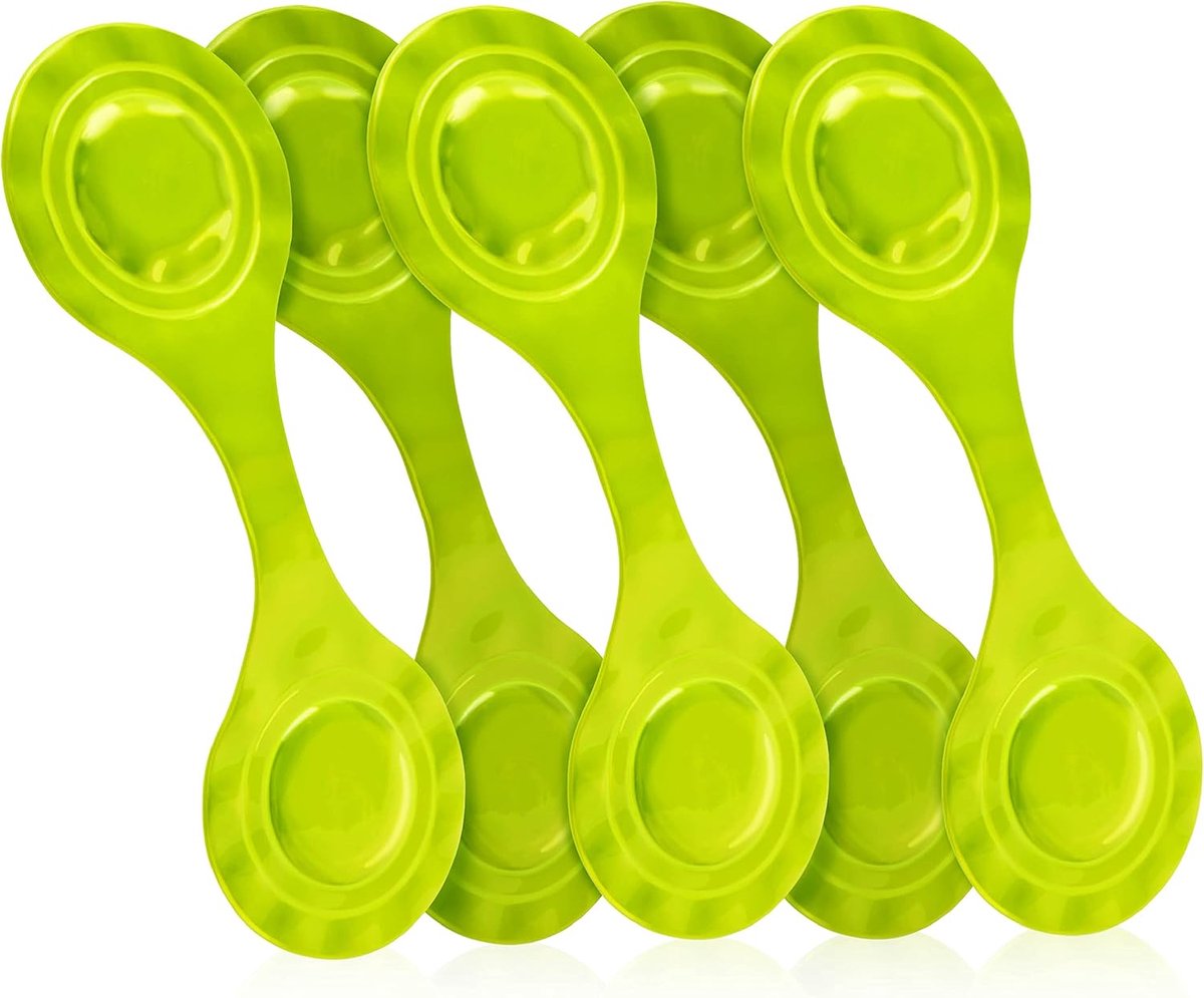 Magnetische reflectoren set - groen, 5 stuks