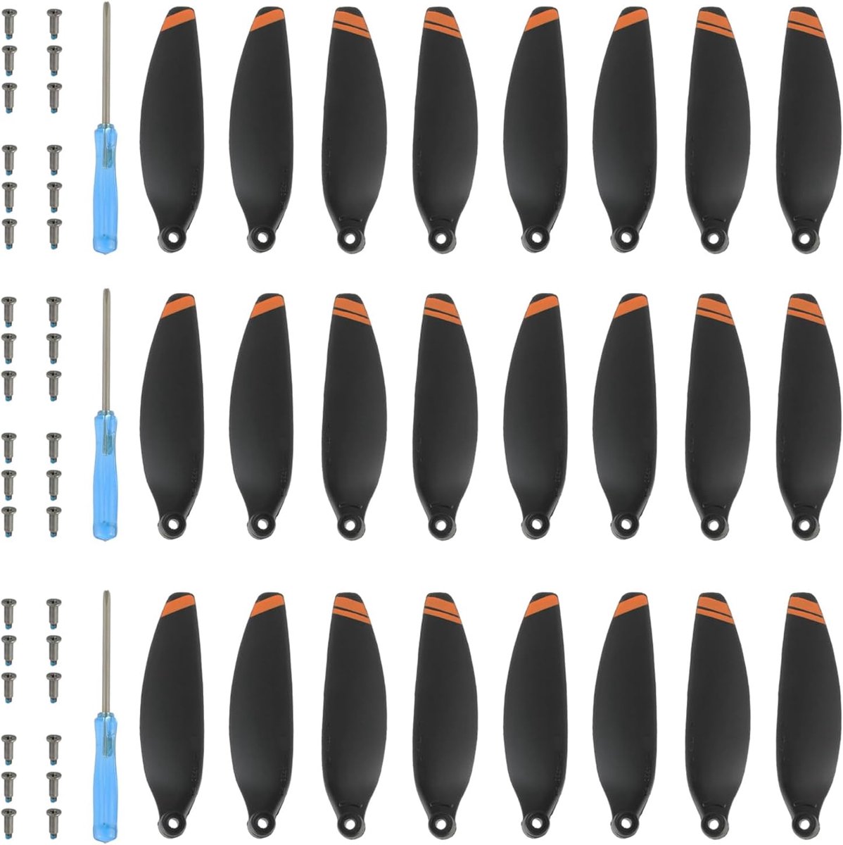 24 stuks propellers voor DJI Mavic Mini 2 / Mini SE / 2 SE / 4K, geluidsarme en stabiele propeller, reservepropeller-drone