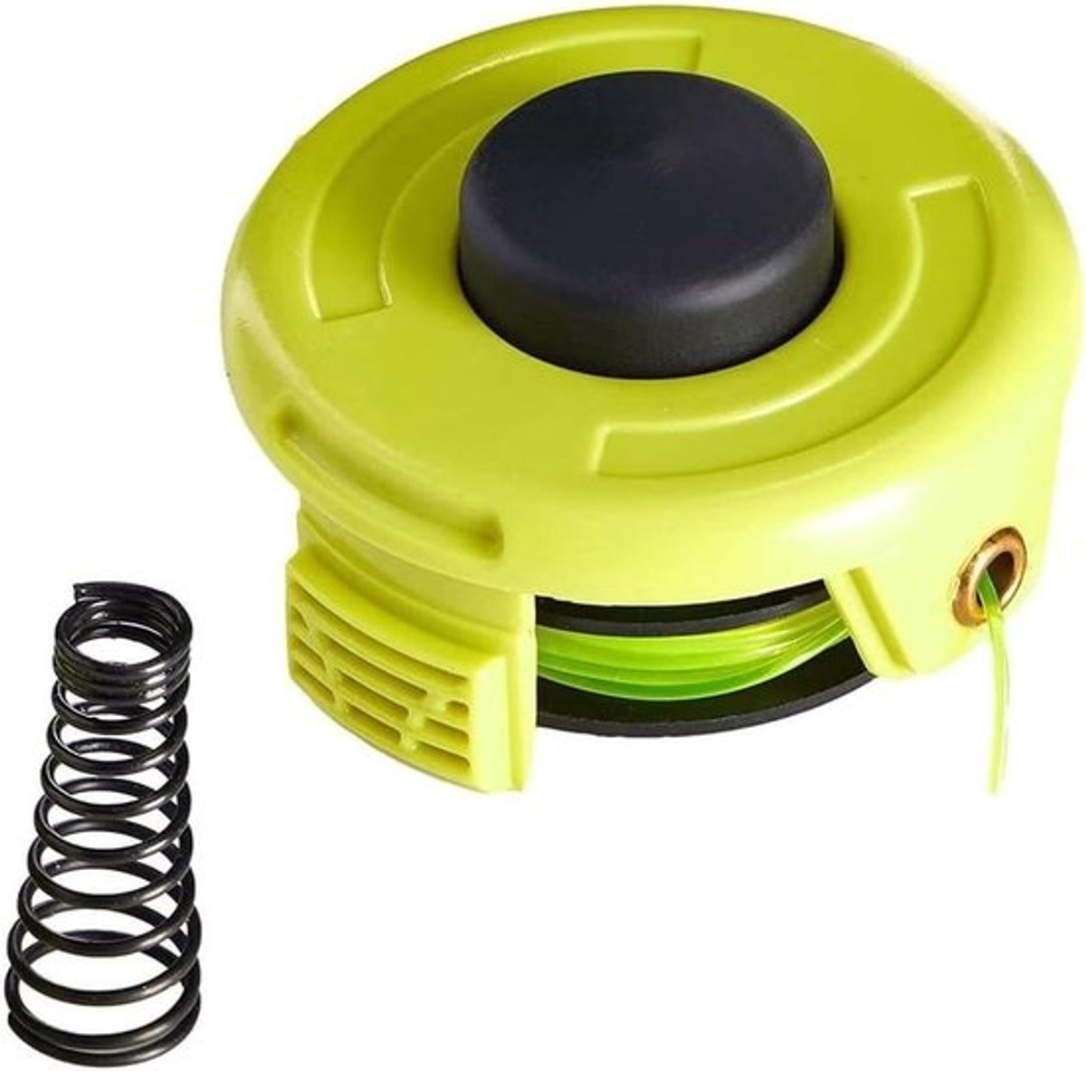 Trimmer Spoel Set - Spoel en Deksel - Gras Trimmen - Hoogwaardig Materiaal - 1.2 mm - Zwart Geel