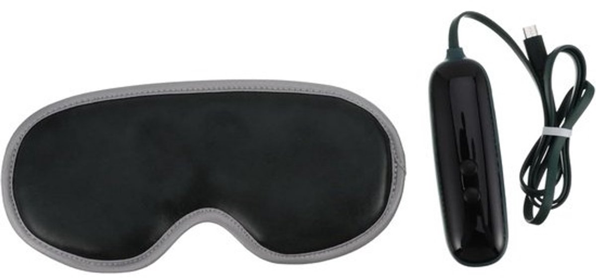 Oogmassageapparaat - Oogverzorging - Vermoeidheid Verlichten - Verwarming & Vibratie - 20 x 9 x 2 cm - Groen