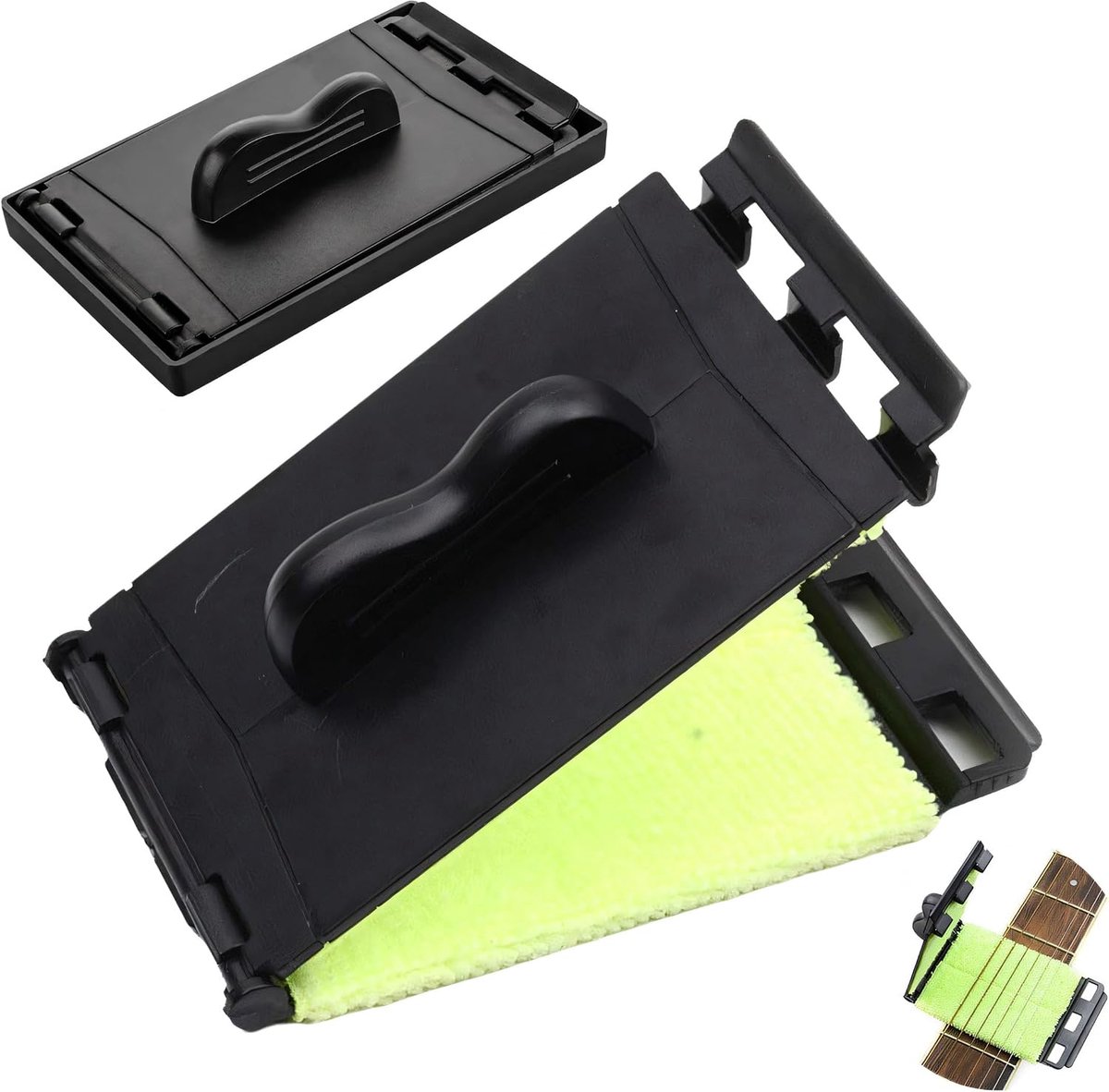 2 stuks gitaarsnaarreiniger, fretboard, reiniging, gitaaraccessoires, muziekinstrument, onderhoud, reiniging, elektrische gitaarsnaren, bas, mandoline ukelele
