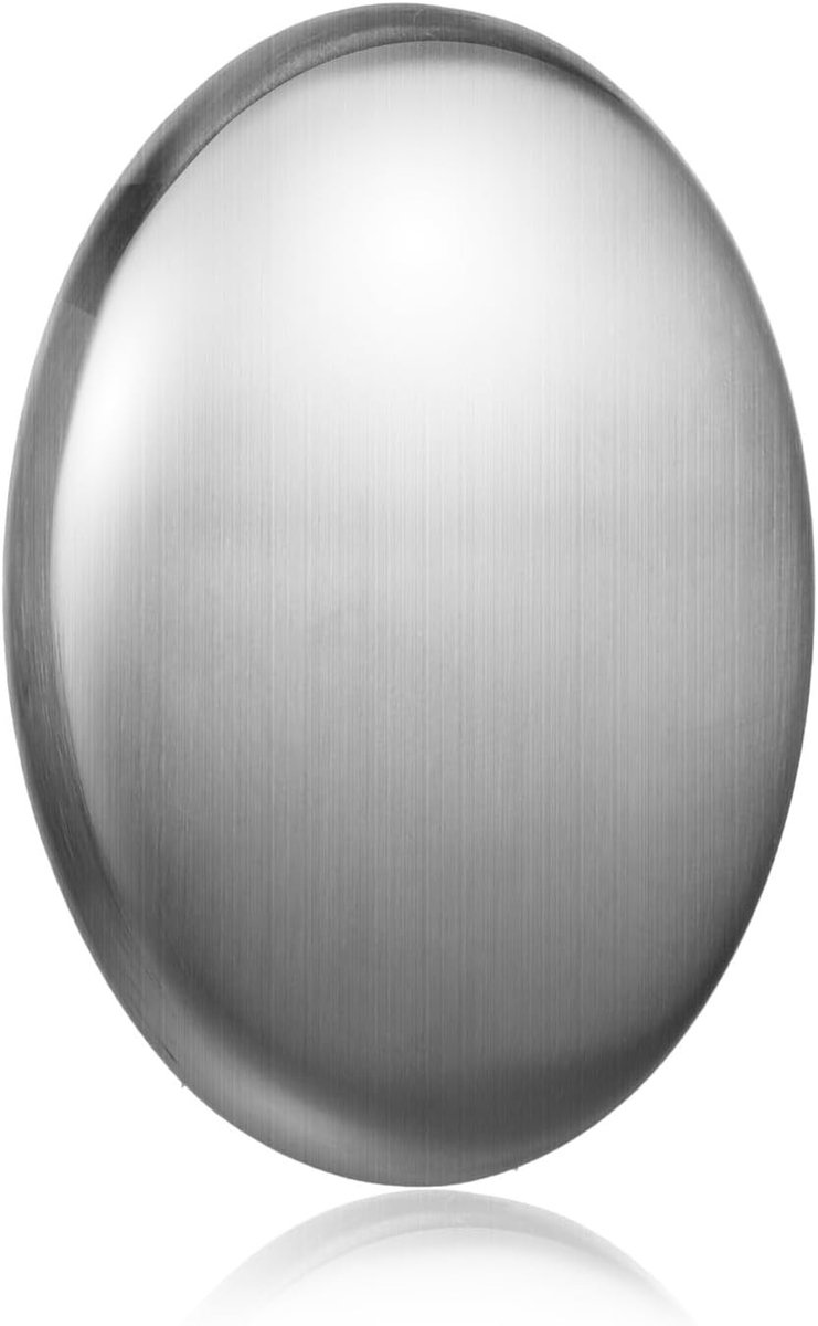 Stainless Steel Zeep voor Geurverwijdering van Vis, Uien en Knoflook, Ideaal voor in de Keuken en bij Sterke Geuren