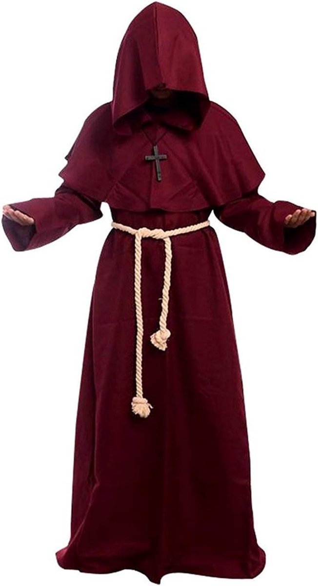 renaissance Friar Cowl gewaad capuchon monnik gewaad kostuum