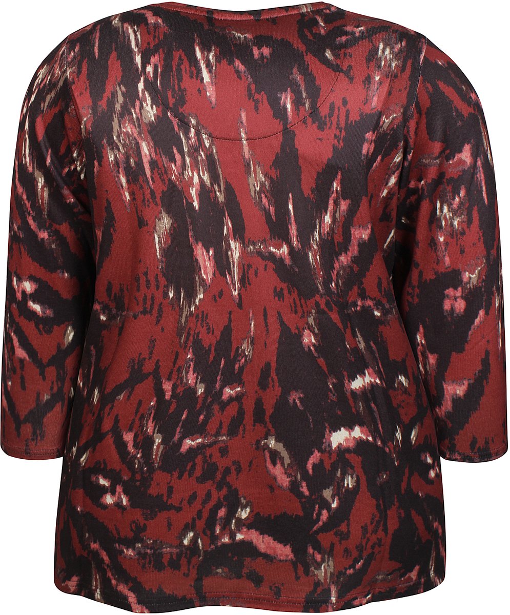 ZHENZI shirt 3/4 mouw