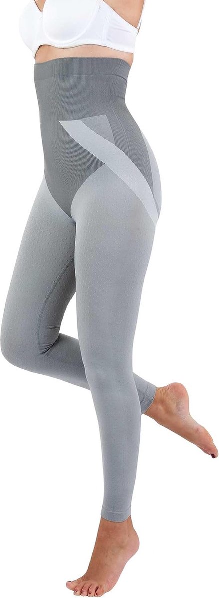 Legging -3D-compressie -Anti-cellulitis -Hoge Taille -Platte buik