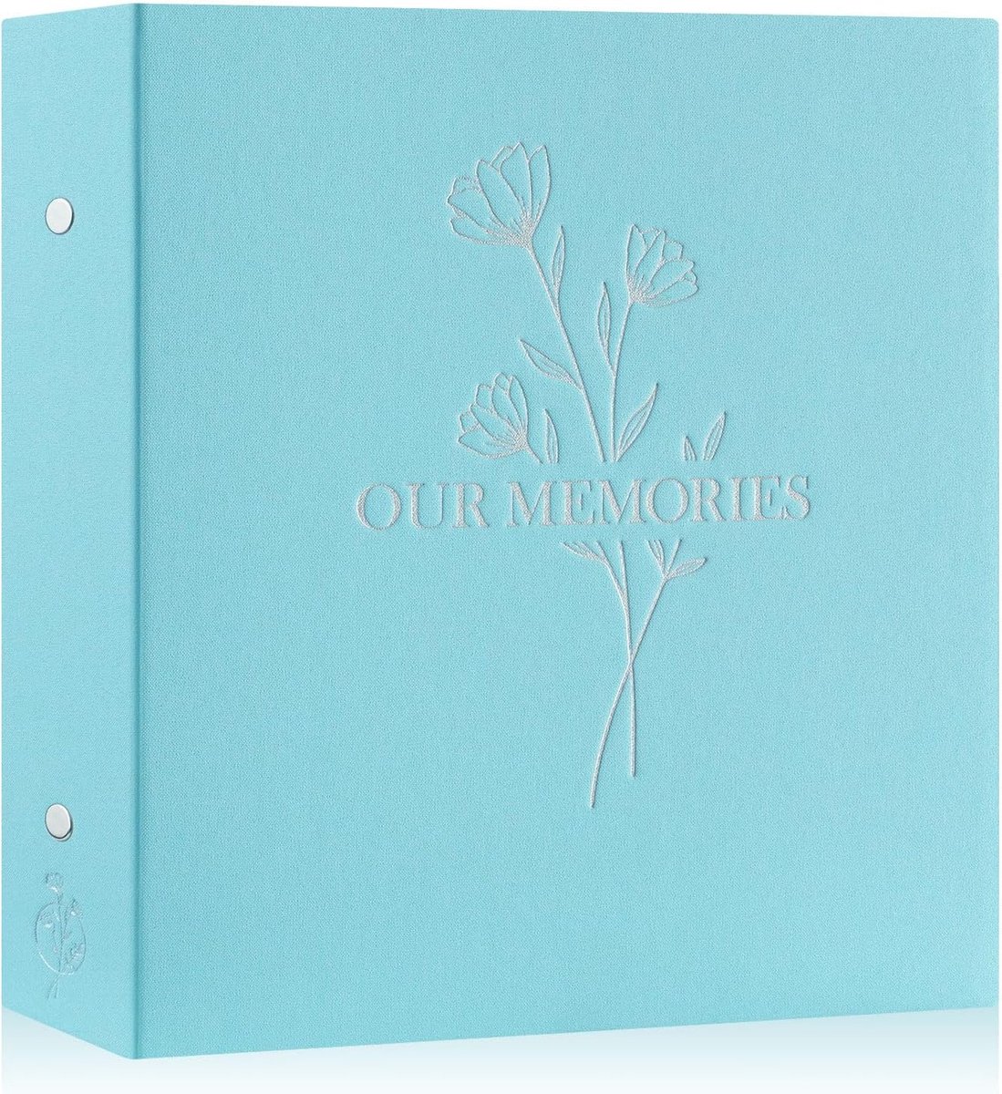 Dailygoods- Fotoalbum extra groot - 10x15 cm - Insteekvakjes - Luxe linnen omslag - Waterdicht - Geschikt voor 1000 foto's - Zuurvrij en stofvrij - Fo