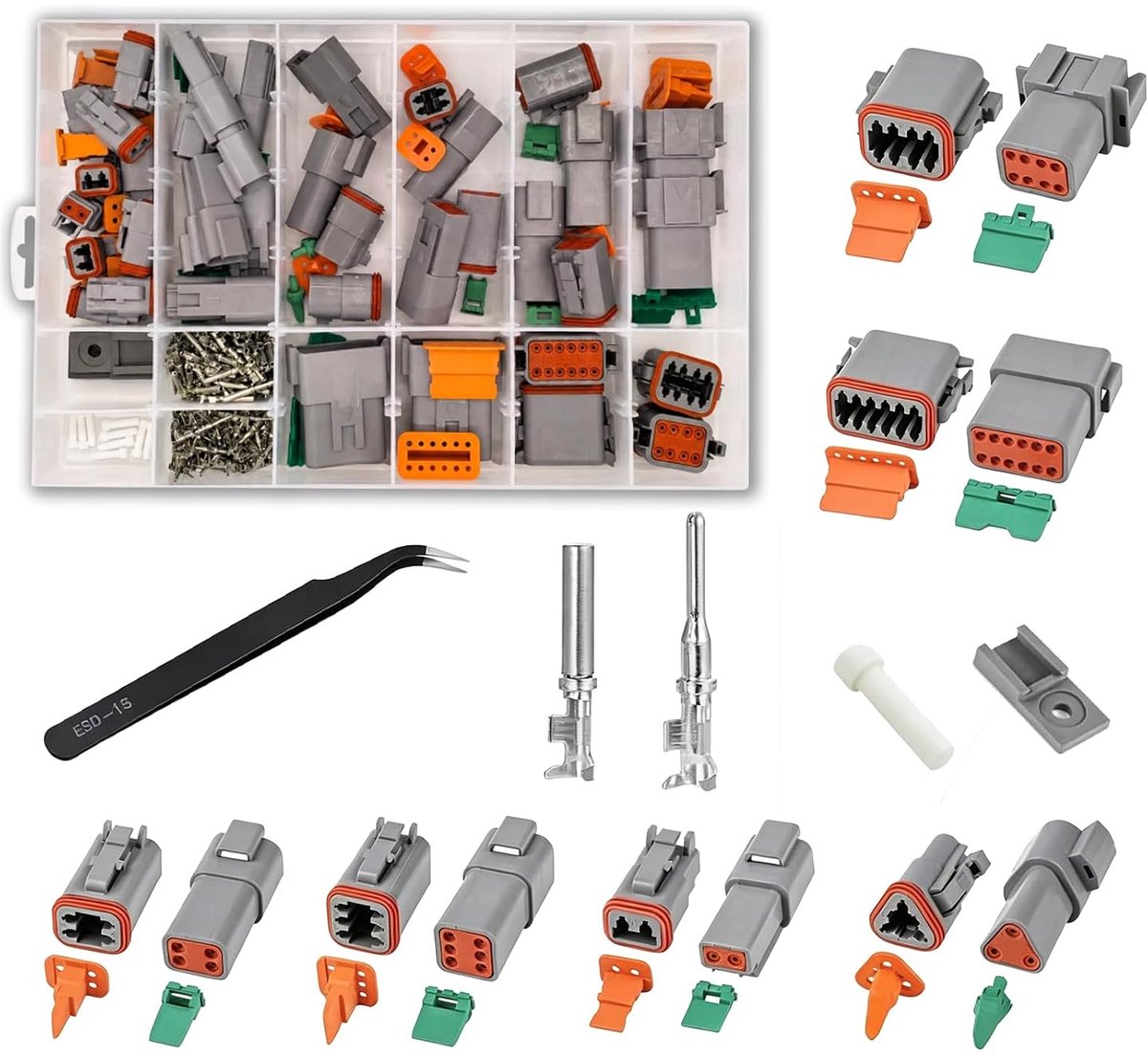 DT-serie stekkerset,DT Connector Waterproofing Kit