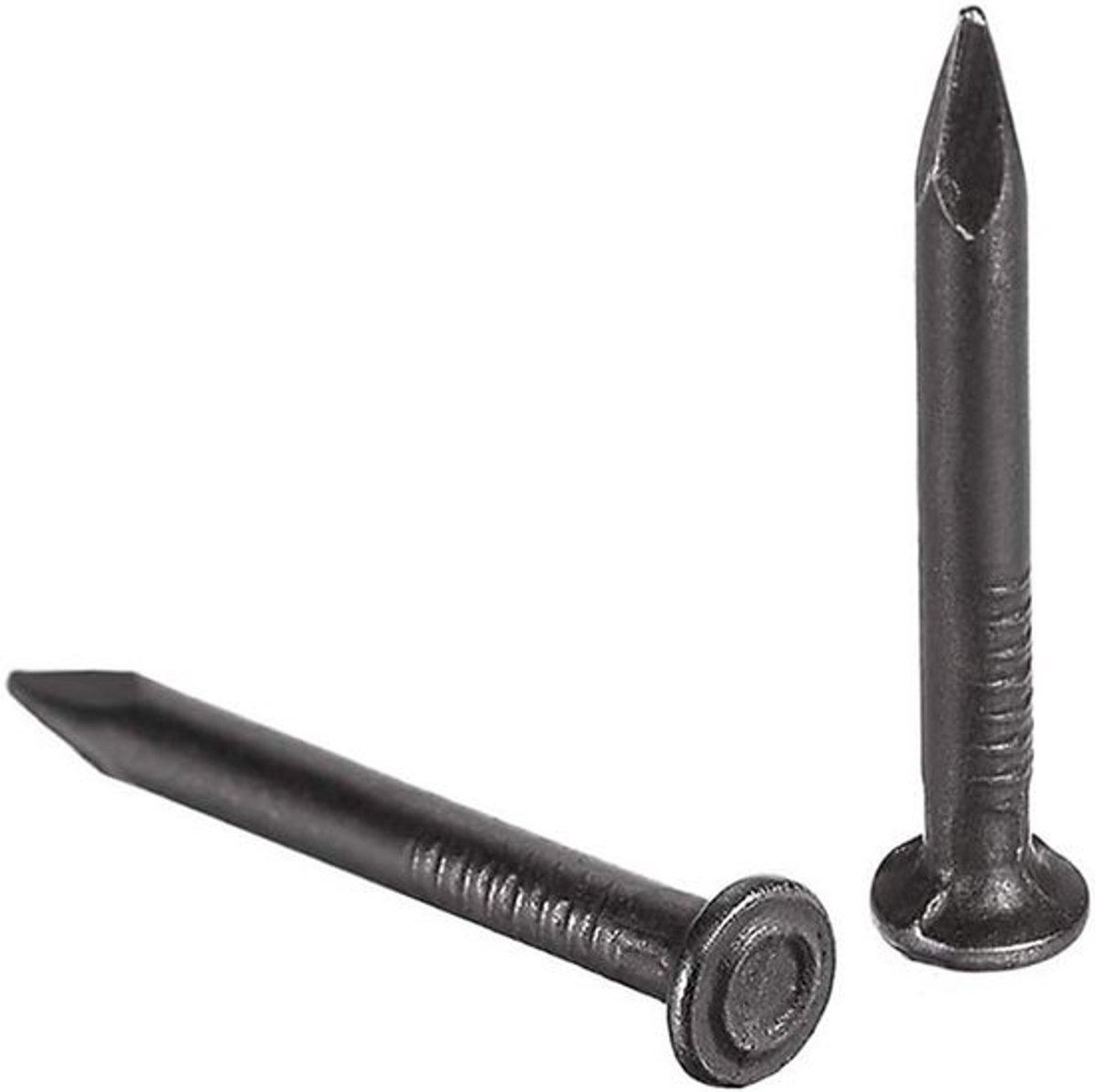 Cementnagels - Betonnagels Spijkers - Bevestigen in Beton - Versterkte Doorboorcapaciteit - 25 mm 150 stuks - Zwart