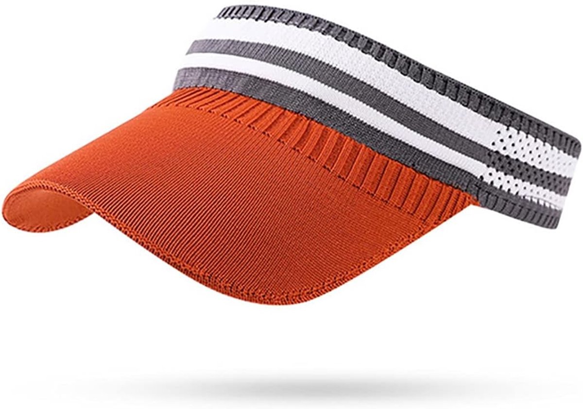 Zonneklep voor dames zonnehoed met grote rand mode dames vizier cap zonbescherming zweetabsorberende baseballpet zomerhoed voor outdoor sport strand hoed golf tennis
