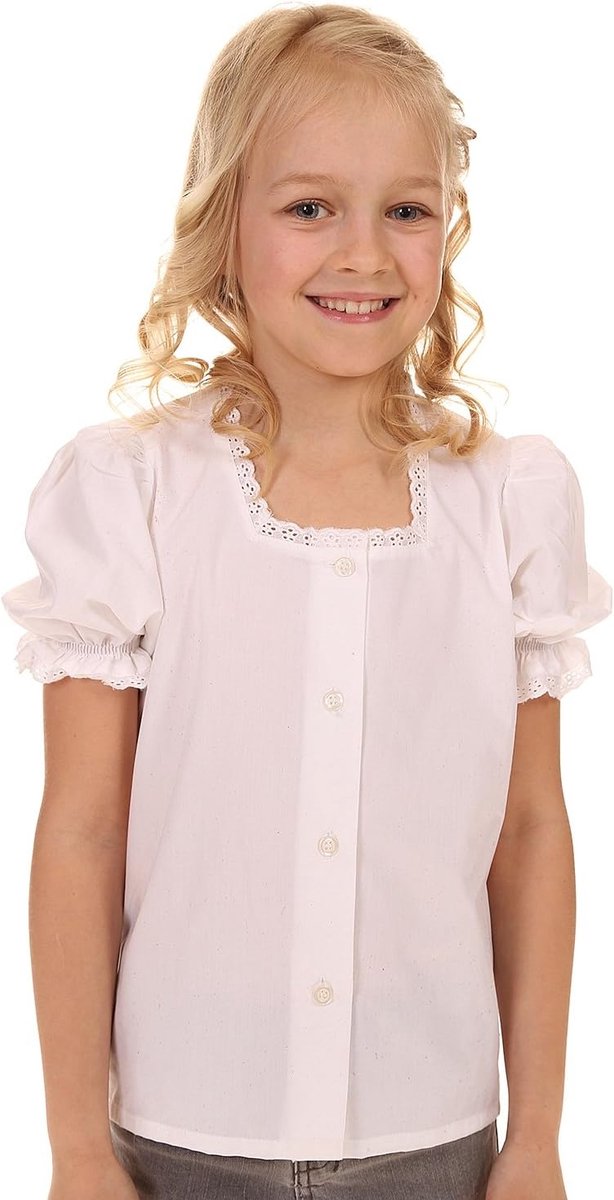 Kinderblouse & shirt 44940 wit