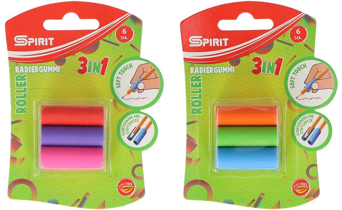 TTS gum roller 6/1 - blisterverpakking - sterke hechting - ideaal voor school en kantoor - ShopVlot