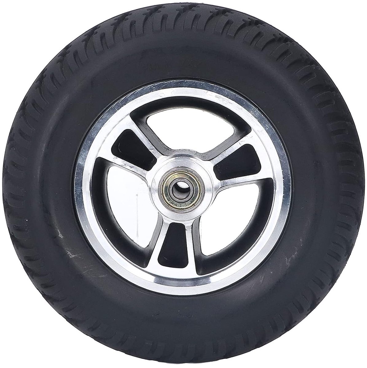 Gelegeerd Stalen Naaf PU-wiel Antislip Walker-bandvervanging voor Winkelwagen 7in
