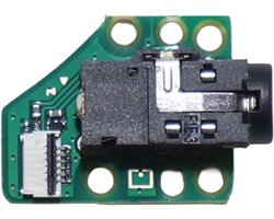 3.5mm Audio Jack Vervanging PCB Board Hoofdtelefoon Poort Reparatie Deel Compatibel met HDH-001 HDH-HPMJ Groene Printplaat