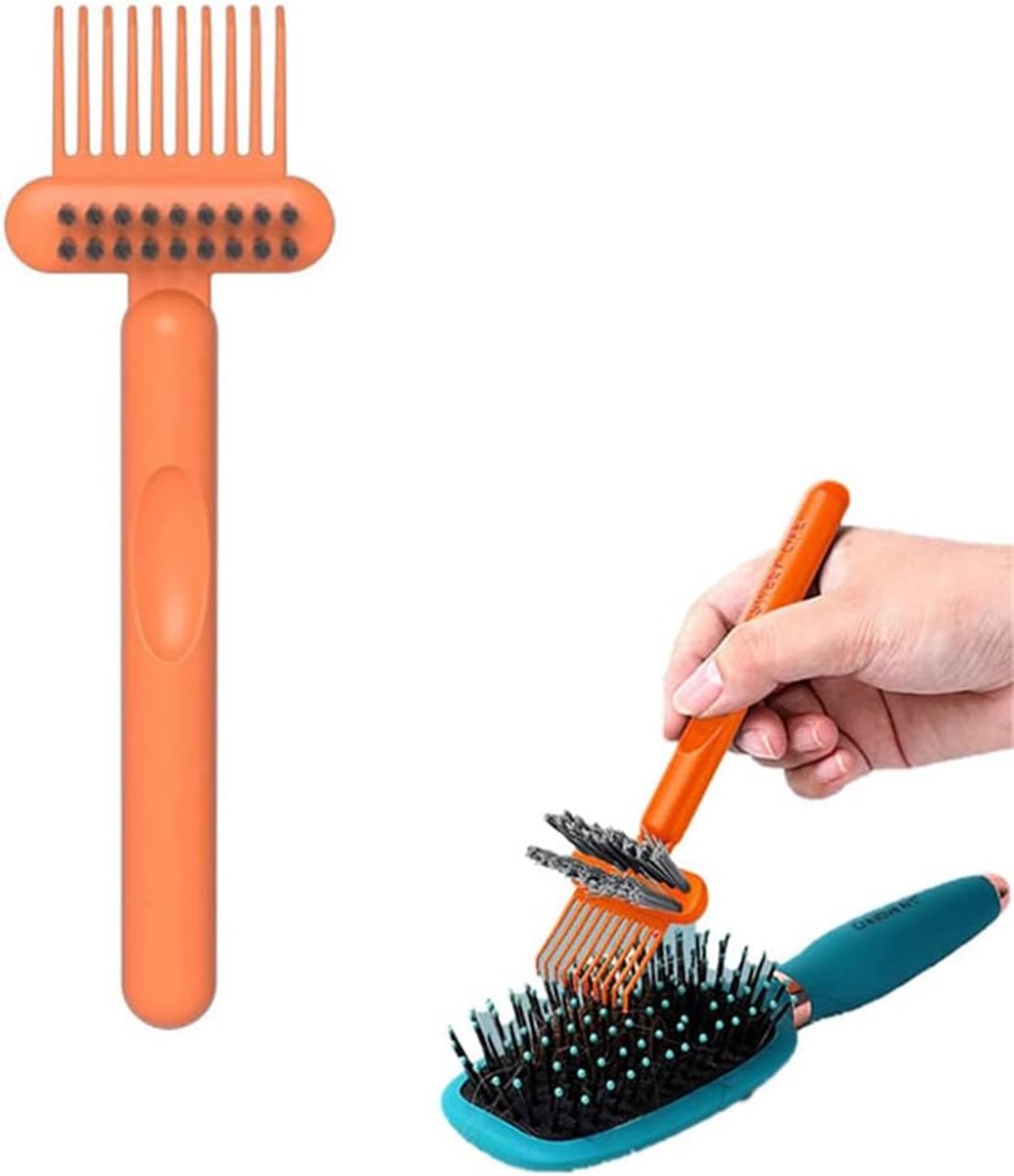 Dailygoods- Haarborstelreiniger 2-in-1 Ontwerp - Borstelreiniger - Harkontwerp